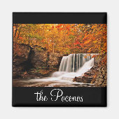 Herfst bij Factory Herfsten Magneet (Voorkant)