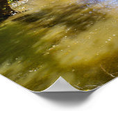 herfst bij James River Bend Poster (Hoek)