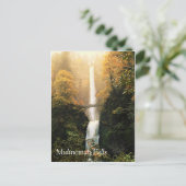 herfst bij Multnomah-Herfsten, OF Briefkaart (Staand voorkant)