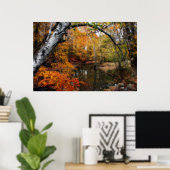 herfst bij petrischaaltjes poster (Thuiskantoor)