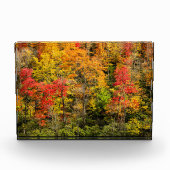 Herfst bij Sims Pond North Carolina, Blue Ridge Fotoblokken (Voorkant)