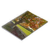 Herfst bij Stone Wall Spiraal Notebook Notitieboek (Linkerzijde)