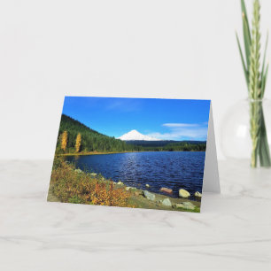Herfst bij Trillium Lake, OR Kaart