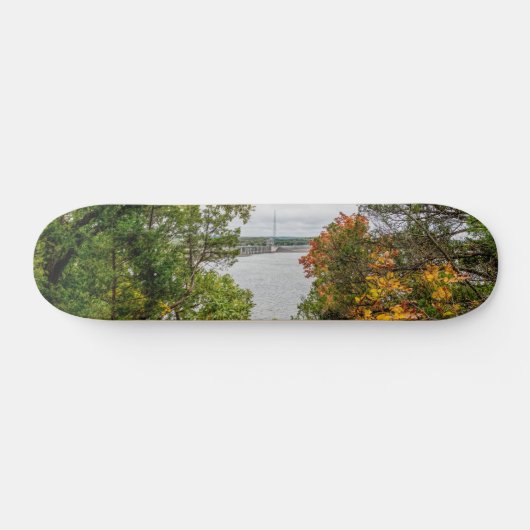 Herfst bij Truman Dam Skateboard (Horizontaal)