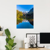 Herfst bij Zgornje Jezersko Poster (Thuiskantoor)