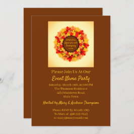 Herfst bijbelprijsopgave laat Thanksgiving Kaart