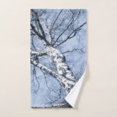 Herfst Birch Tree #1 #wall #decor #art Bad Handdoek (Handdoek)