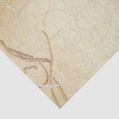 Herfst Bird Floral Pink Hydrangea Ephemera Ontkopp Tissuepapier (Detail)