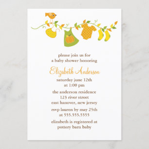 Herfst Birds najaar Baby shower van het geachte me Kaart