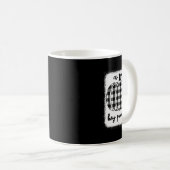 Herfst Black and White Plays Hey Pumpkin 1 Koffiemok (Voorkant rechts)