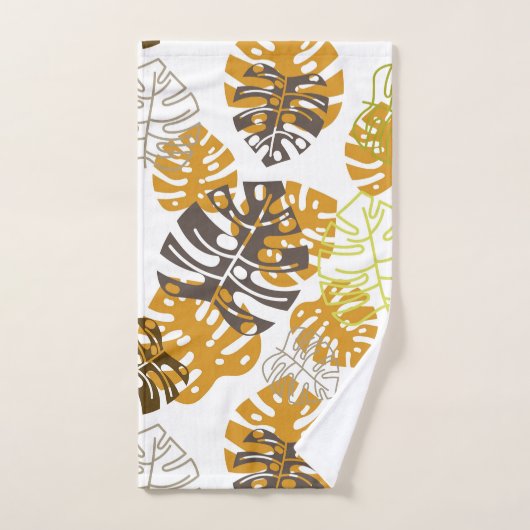 herfst bladeren badhanddoekset bad handdoek (Handdoek)