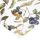 Herfst bladeren & bessen botanisch korte tafelloper (Hoek)