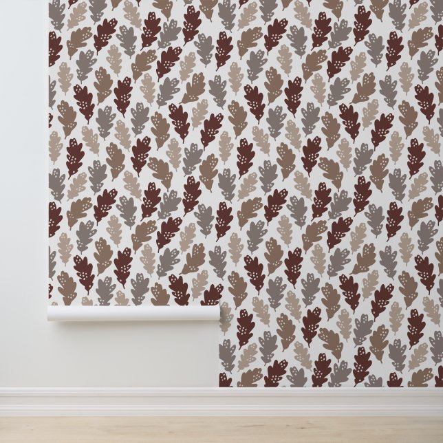 Herfst bladeren blad patroon behang (Applicatie)