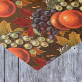 Herfst bladeren druiven en appels - overvloedige o tissuepapier