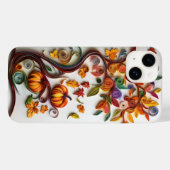 Herfst | Bladeren en pompoenen Case-Mate iPhone Case (Achterkant (horizontaal))