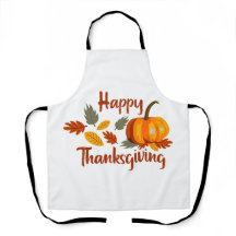 Herfst bladeren en pompoenen gelukkig Thanksgiving