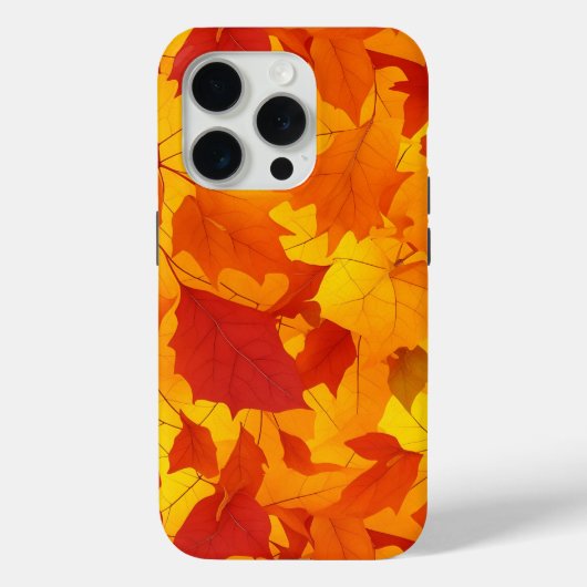 Herfst bladeren gestileerd ontwerp Case-Mate iPhone case (Achterkant)