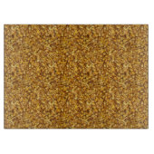 Herfst bladeren glas snijplank (Voorkant)