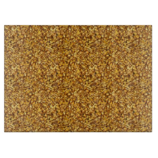 Herfst bladeren glas snijplank (Voorkant)