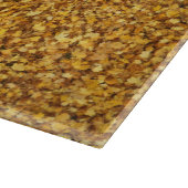 Herfst bladeren glas snijplank (Hoek)