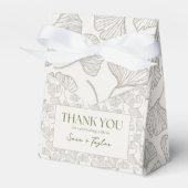 HERFST BLADEREN HERFST BRUILOFT GUNST BOX BEDANKDOOSJES (Voorkant Zijde)