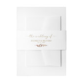 Herfst bladeren herfst bruiloft uitnodigingen wikkel (Voorkant Voorbeeld)