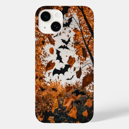 Herfst Bladeren In Bats Halloween Case-Mate iPhone Case (Achterkant)