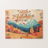 Herfst/bladeren/kleurrijk Legpuzzel (Horizontaal)