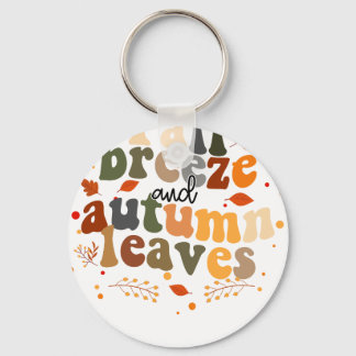 herfst bladeren najaarsbladeren sleutelhanger