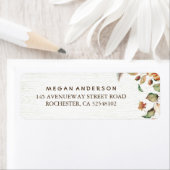 herfst bladeren oogst bruiloft etiket