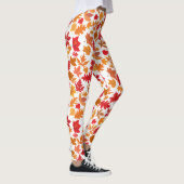 Herfst bladeren patroon 02 Nee BG Leggings (Rechts)