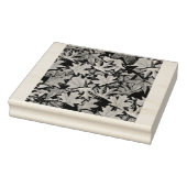 Herfst bladeren patroon herhalende rubberen stempe rubberstempel (Stempel)