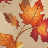 Herfst Bladeren Patroon Peel en Stick Verwijderbaa Behang (Zoom)