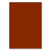 Herfst bladeren terracotta chique bruiloft plaats  kaart (Achterkant)