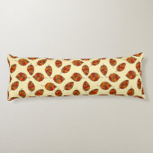 Herfst bladeren verstelbaar rood blad patroon lichaamskussen (Achterkant)