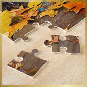 Herfst Bladeren Witte Cartoon op Graffiti Wall - Legpuzzel