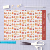 Herfst bladeren zijn bloemen citaat patroon tissuepapier (Craft)