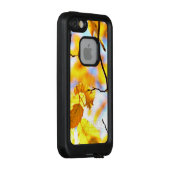Herfst bladval LifeProof iPhone hoesje (Achterkant / rechts)