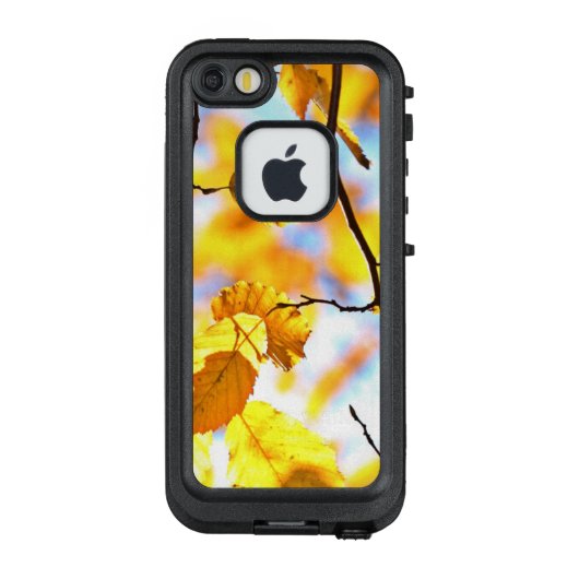 Herfst bladval LifeProof iPhone hoesje (Achterkant)