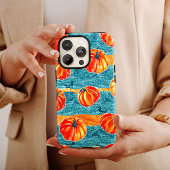 Herfst Blauwe Pompoen iPhone Case Mate