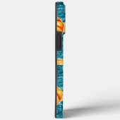 Herfst Blauwe Pompoen iPhone Case Mate (Achterkant / Rechts)