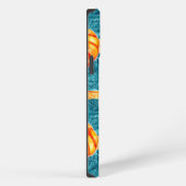 Herfst Blauwe Pompoen iPhone Case Mate Hoesje (Rechterkant)