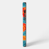 Herfst Blauwe Pompoen iPhone Case Mate Hoesje (Linkerkant)