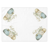 Herfst Blauwe Pompoen Tafeldoek Tafelkleed (Voorkant (Horizontaal))