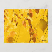 Herfst Blaves 3 Briefkaart (Achterkant)