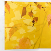 Herfst Blaves 3 Drieluik Wenskaart (Binnenzijde eerst)