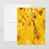 Herfst Blaves 3 Feestdagenkaart (Voorkant / Achterkant)