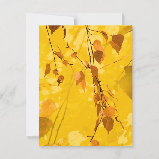 Herfst Blaves 3 Notitiekaartje (Voorkant)