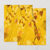 Herfst Blaves 3 Notitiekaartje (Voorkant / Achterkant)
