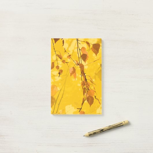 Herfst Blaves 3 Post-it® Notes (Op bureau)